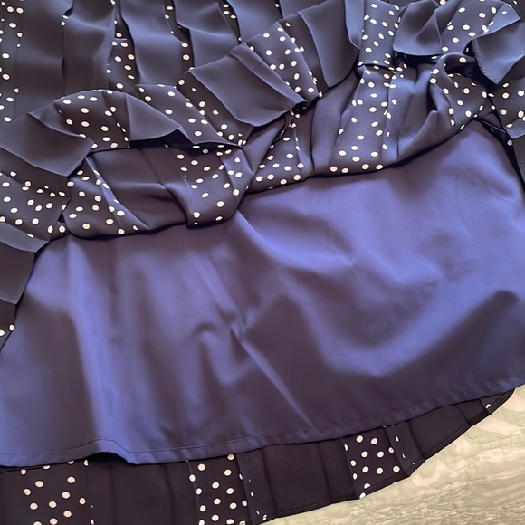 Banana Republic blue and white skirt 12 - Picture 7 of 7